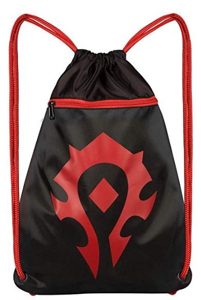 

Сумка JINX World of Warcraft Horde Loot Bag 15”, Black/Red