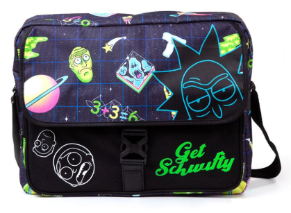 

Сумка Difuzed Rick and Morty - Space AOP With Flock Print Messengerbag