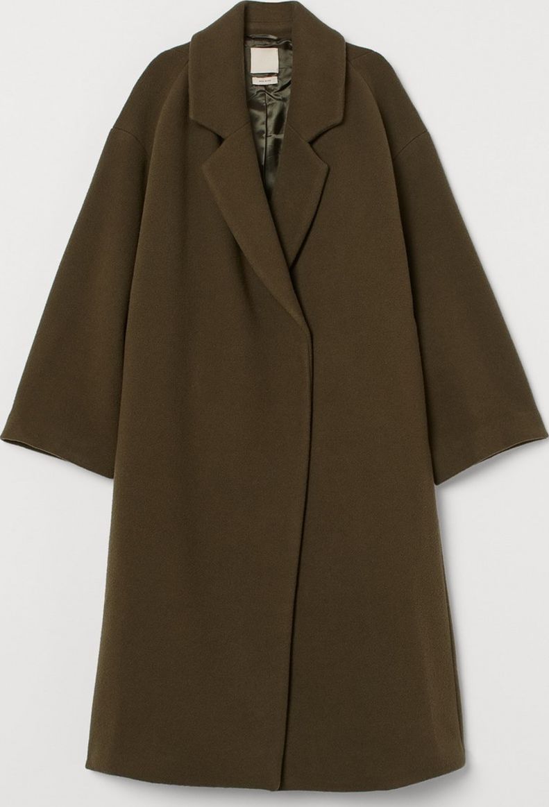 

Пальто H&M 0763323-0 M-L Хаки