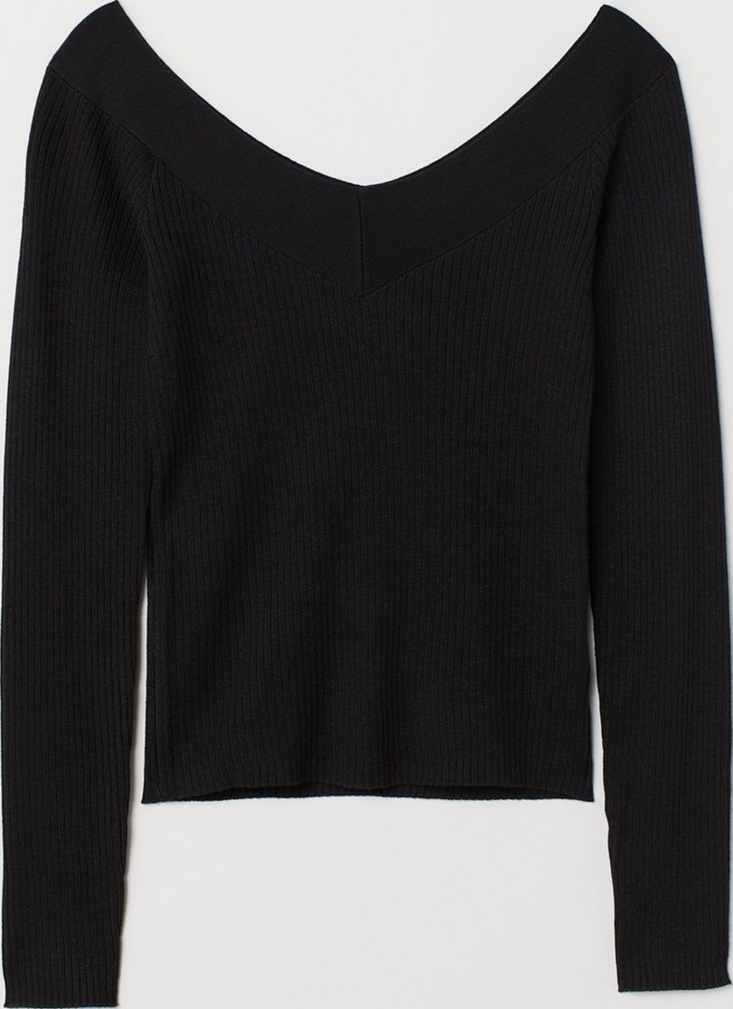

Пуловер H&M 0687270-0 XL Черный