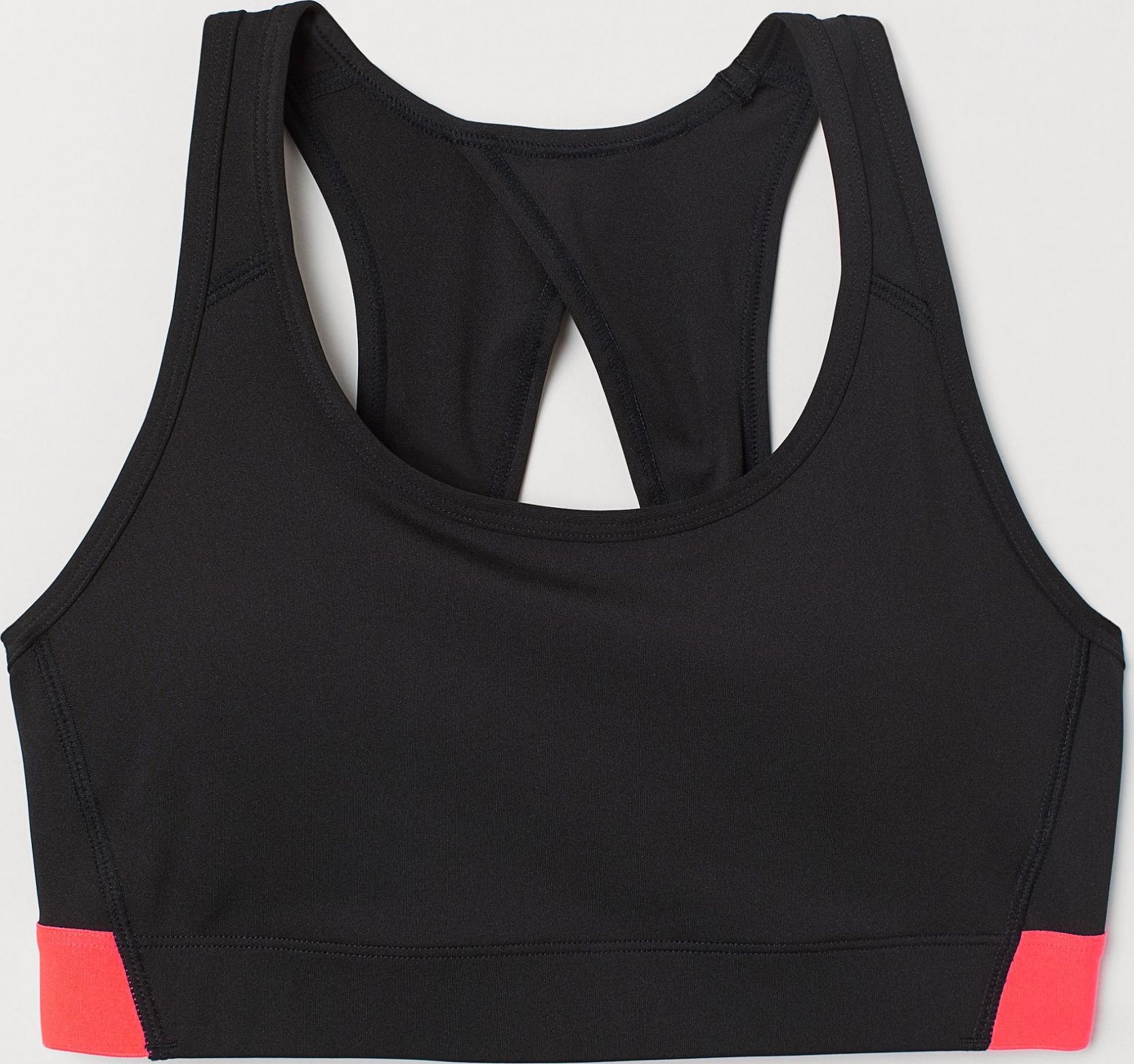 

Спортивный топ H&M 0661399-9  Черный, Спортивный топ H&M 0661399-9 S Черный