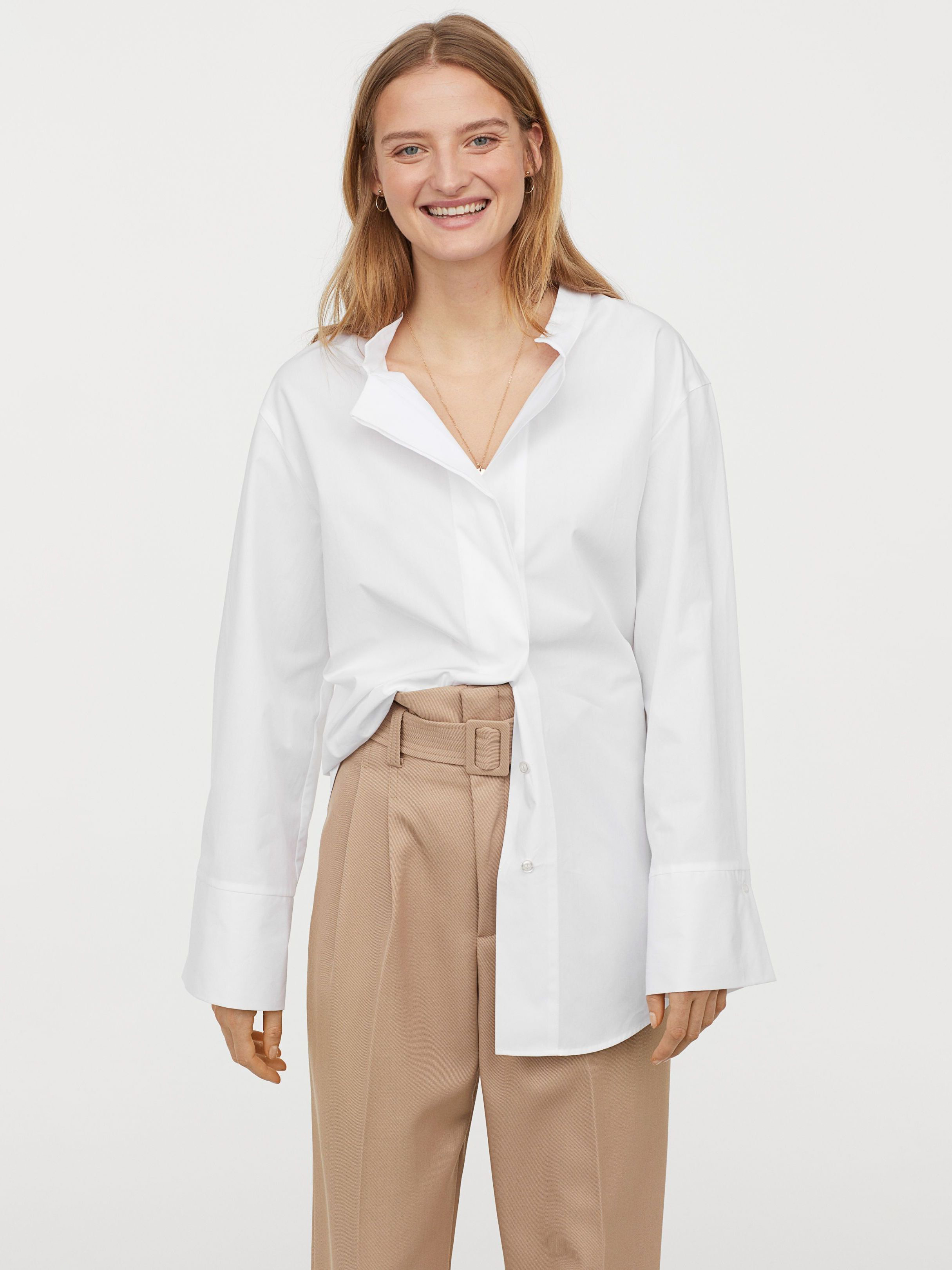 

Рубашка H&M 0723120-9 XS Белая