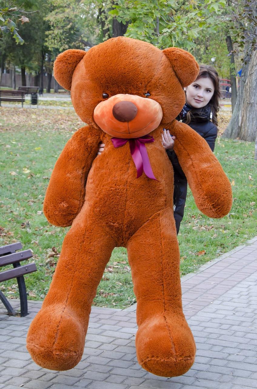 

Мягкая игрушка NEHILO плюшевый мишка Рафаэль 200 см Коричневый