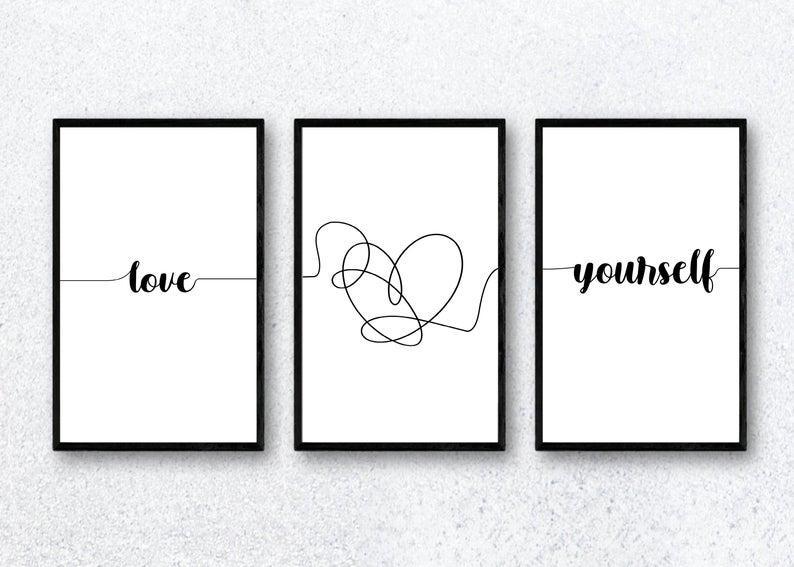

Набор постеров BTS Love Yourself формат А3 NEHILO