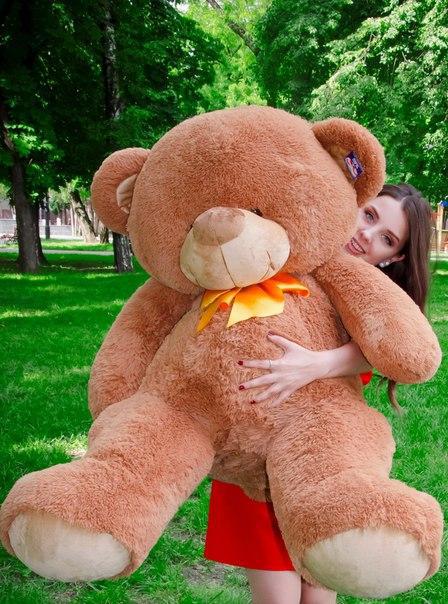 

Мягкая игрушка NEHILO плюшевый мишка Бойд 160 см Коричневый