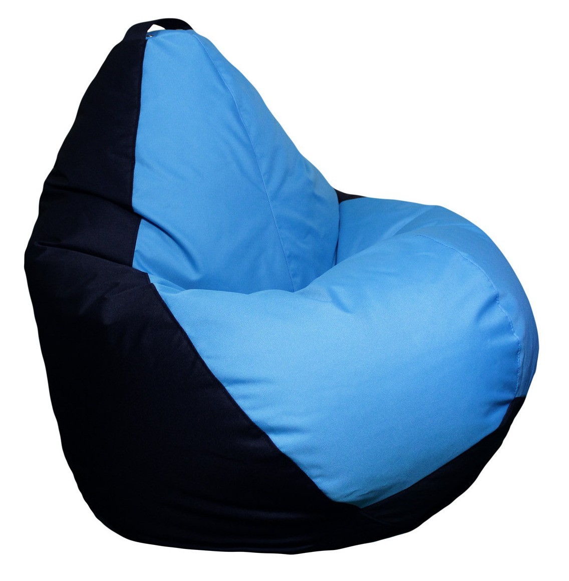 

Кресло-Груша Bel.i.v. Black-Blue 140х100
