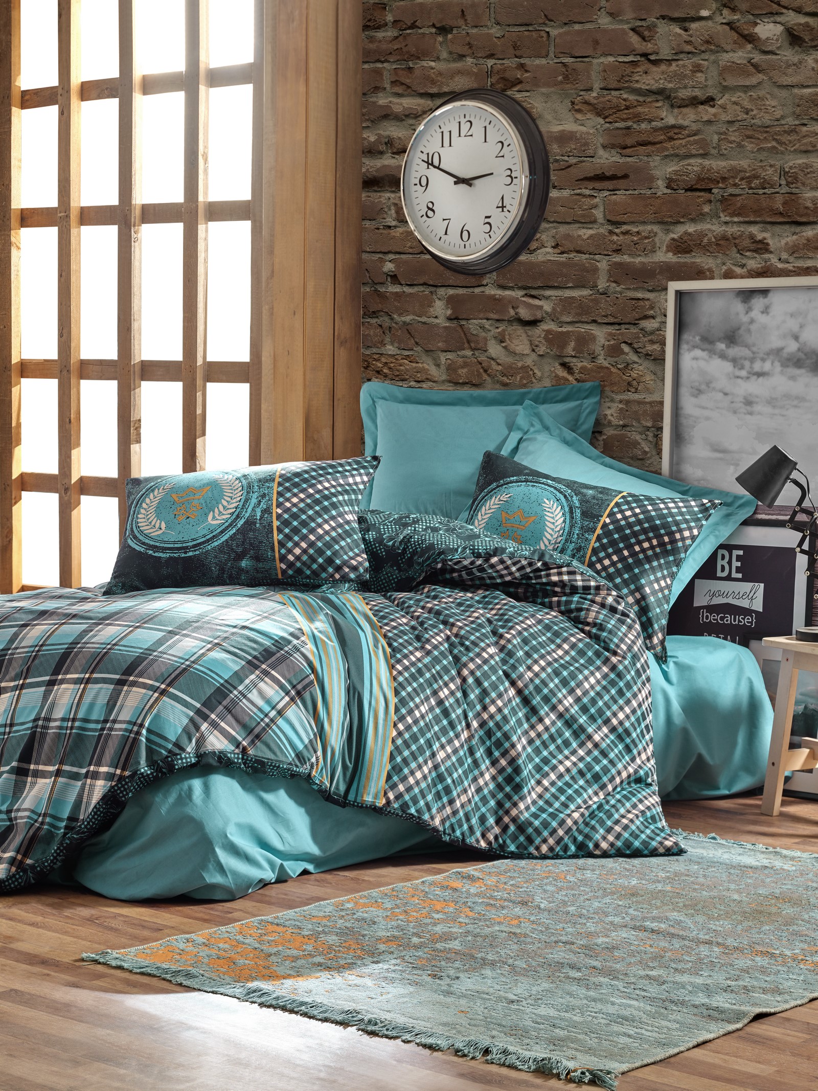 

Комплект постельного белья Cotton Box Masculine Enrico 200х220