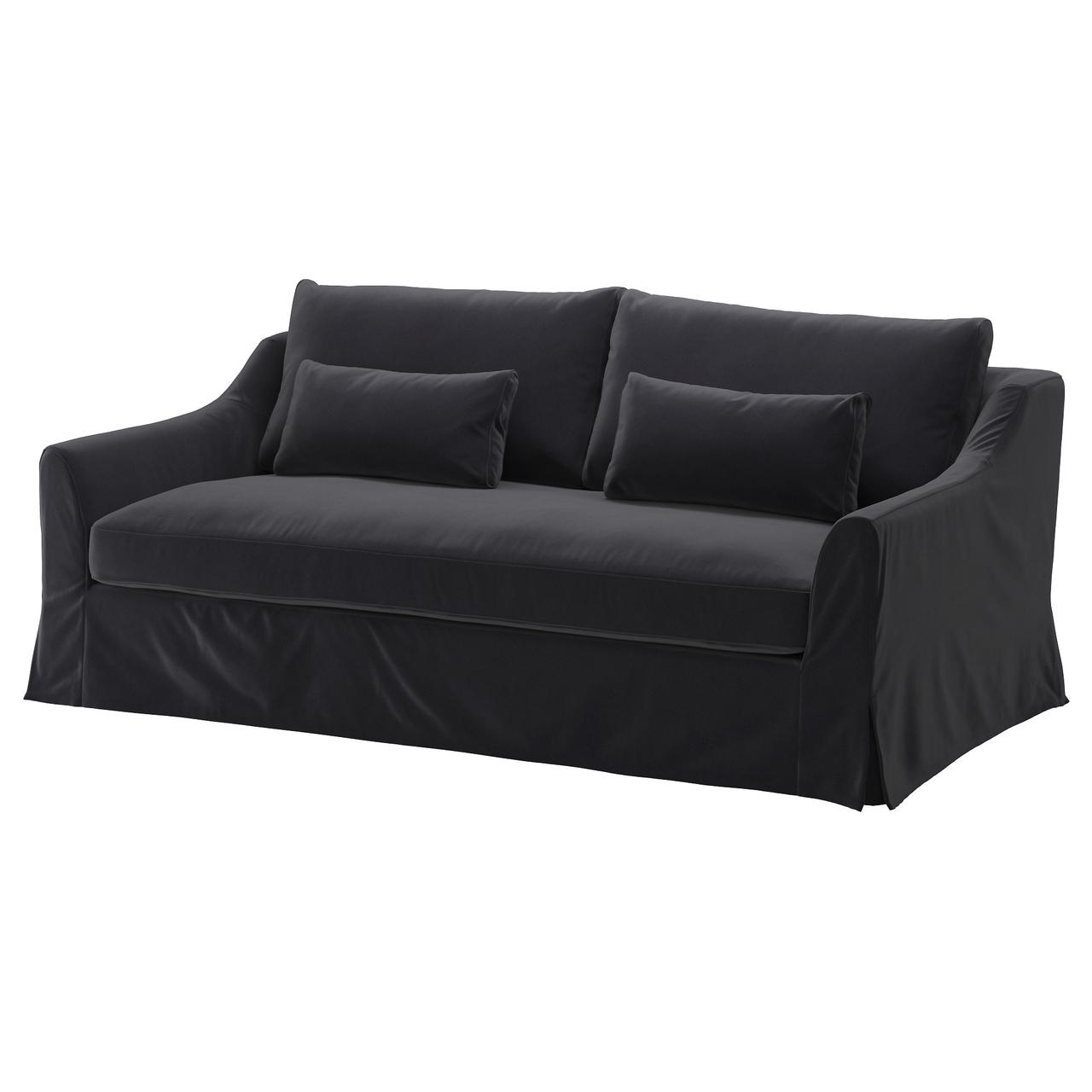 Диван IKEA (ИКЕА) FÄRLÖV Djuparp темно-серый (991.926.51) – фото ...