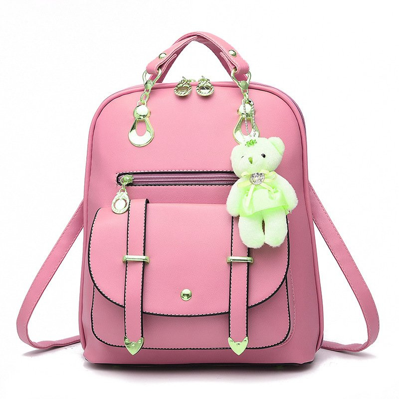 

Рюкзак женский городской Candy Bear light pink