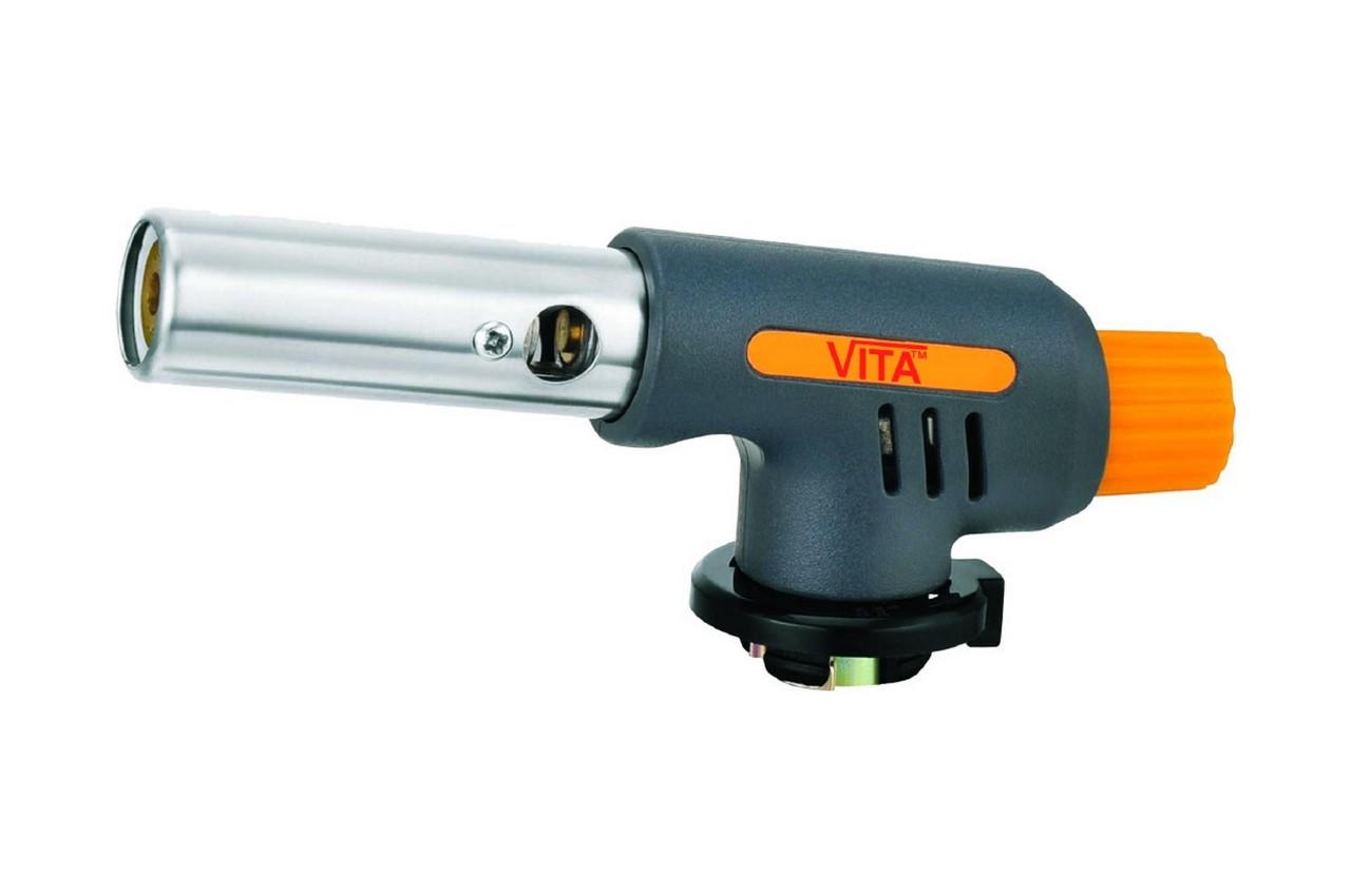 

Горелка на газовый баллон Vita AG-0002 Тайфун, c пьезоподжигом