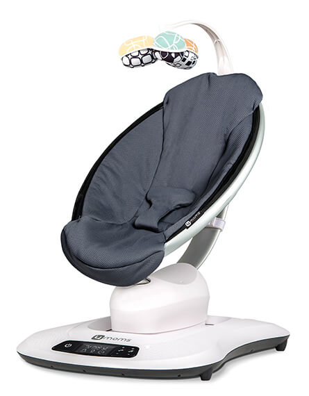 

Крісло-гойдалка 4moms mamaroo dark grey cool mesh