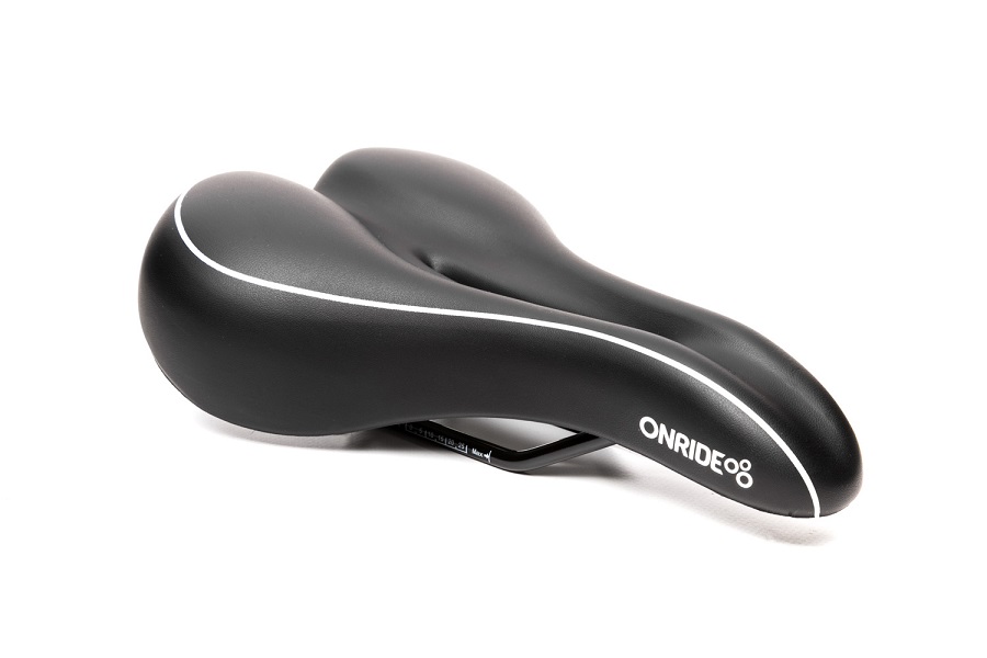 

Сідло ONRIDE Seat сталеві рамки чорний.