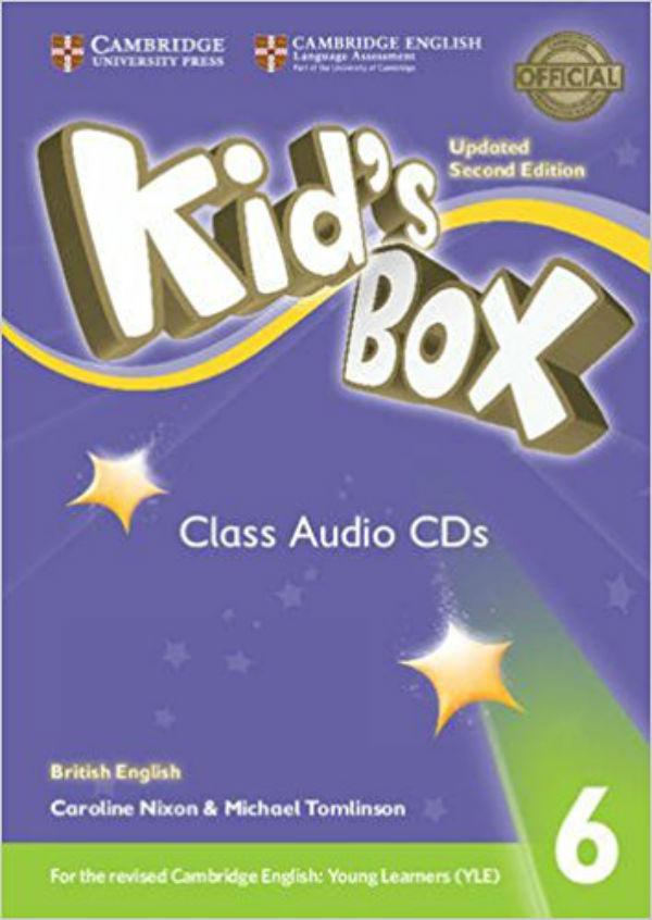 

Kid's Box Level 6 Class Audio CDs (4) British English