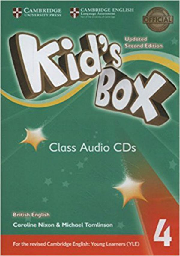 

Kid's Box Updated Second edition 4 Class Audio CDs (3)