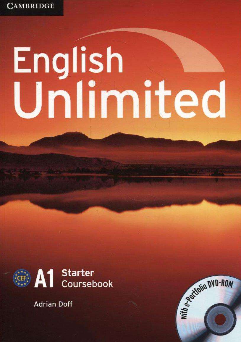 

English Unlimited. Starter Coursebook (With e-Portfolio DVD-Rom)