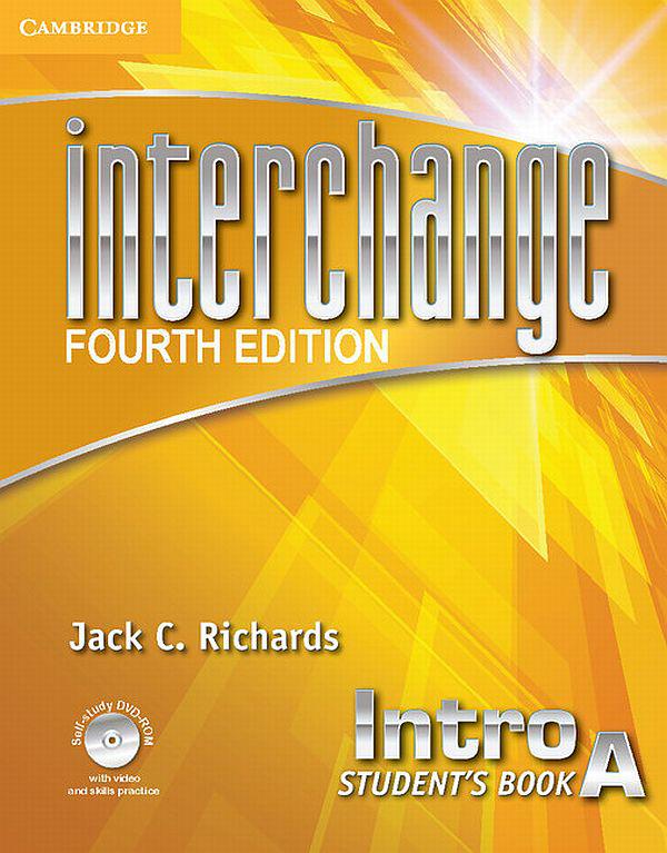 

Interchange Intro Student's Book A with Self-study