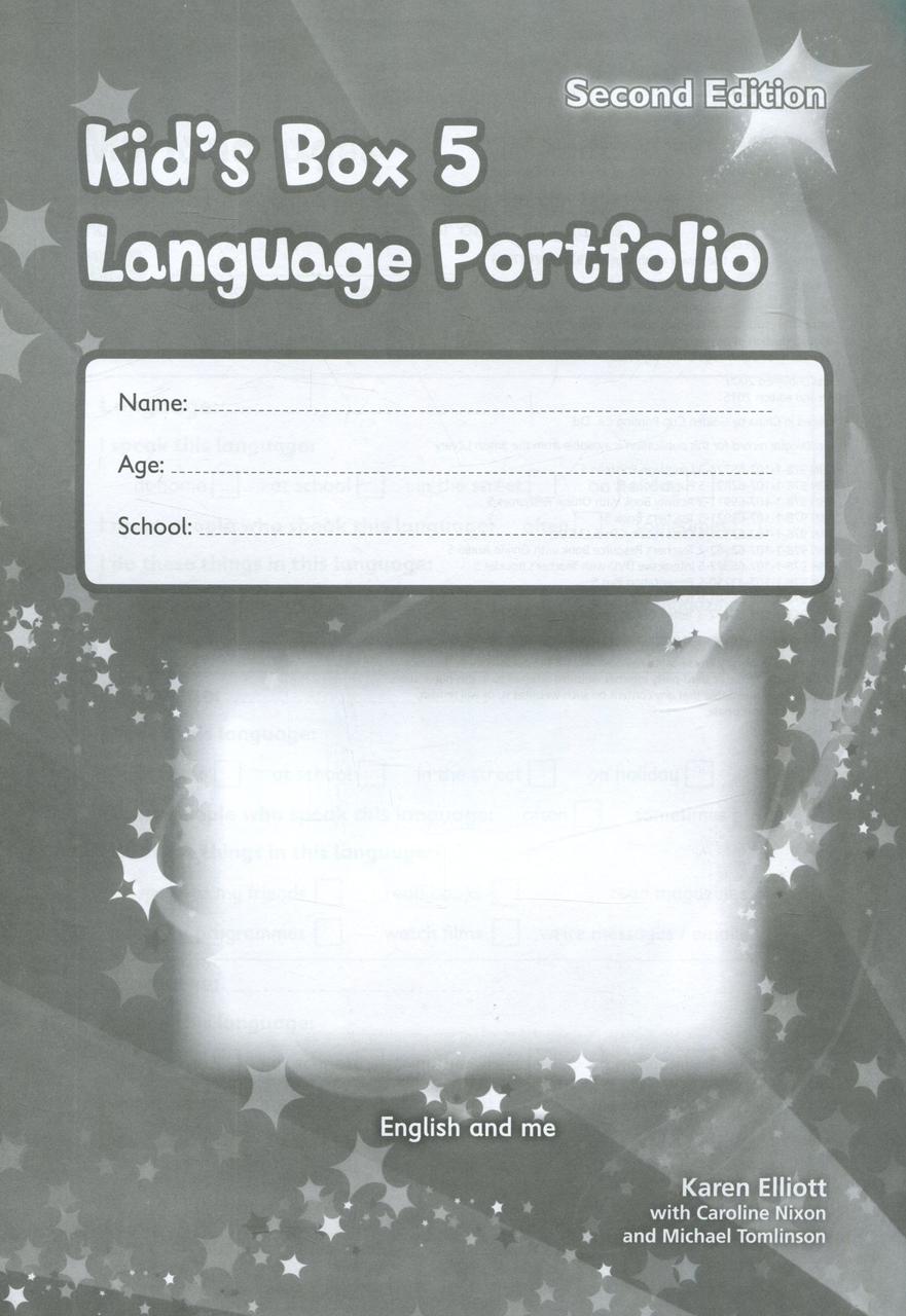 

Kids Box 5. Language Portfolio