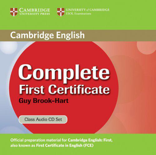 

Complete First Certificate Class Audio CD Set (2 CD)