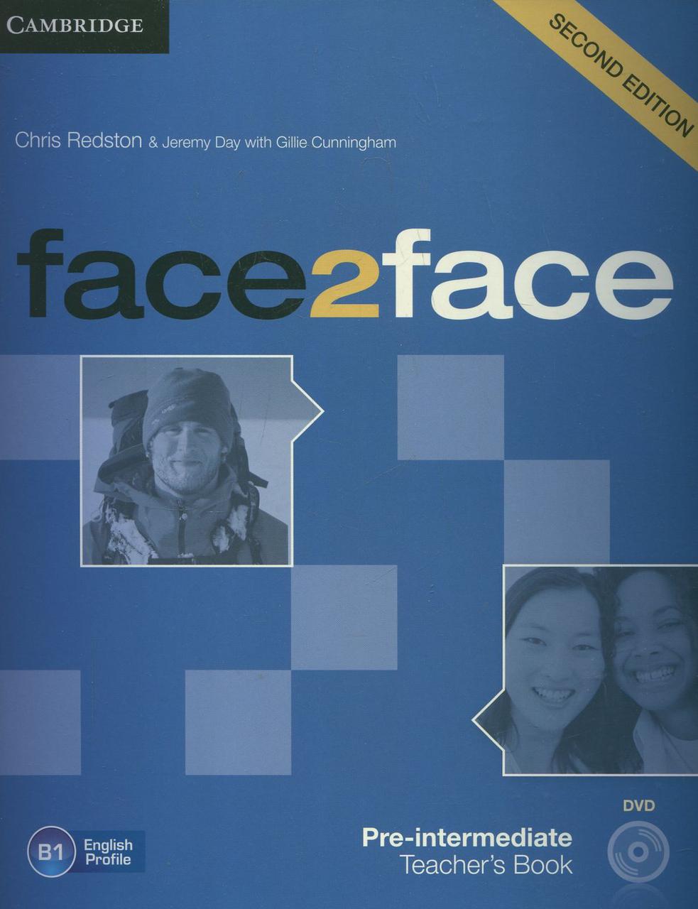 

Face2face. Pre-intermediate Teacher's Book with DVD