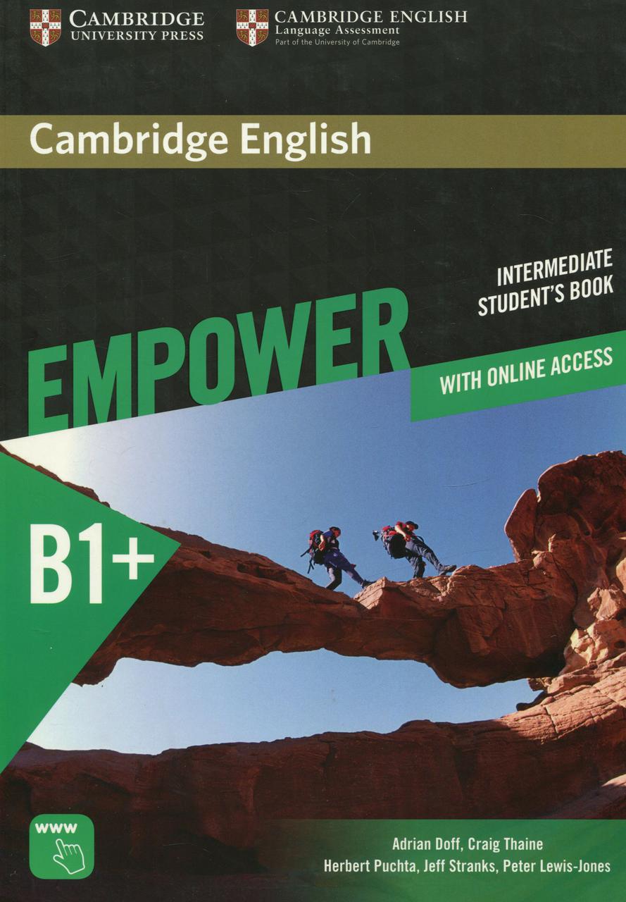 

Cambridge English Empower B1+. Intermediate Student's Book (+ Online access)