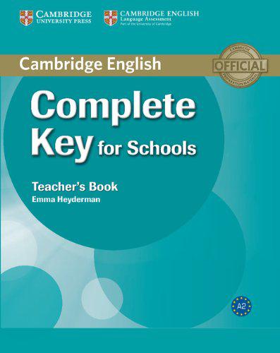 

Complete Key for Schools Teacher's Book