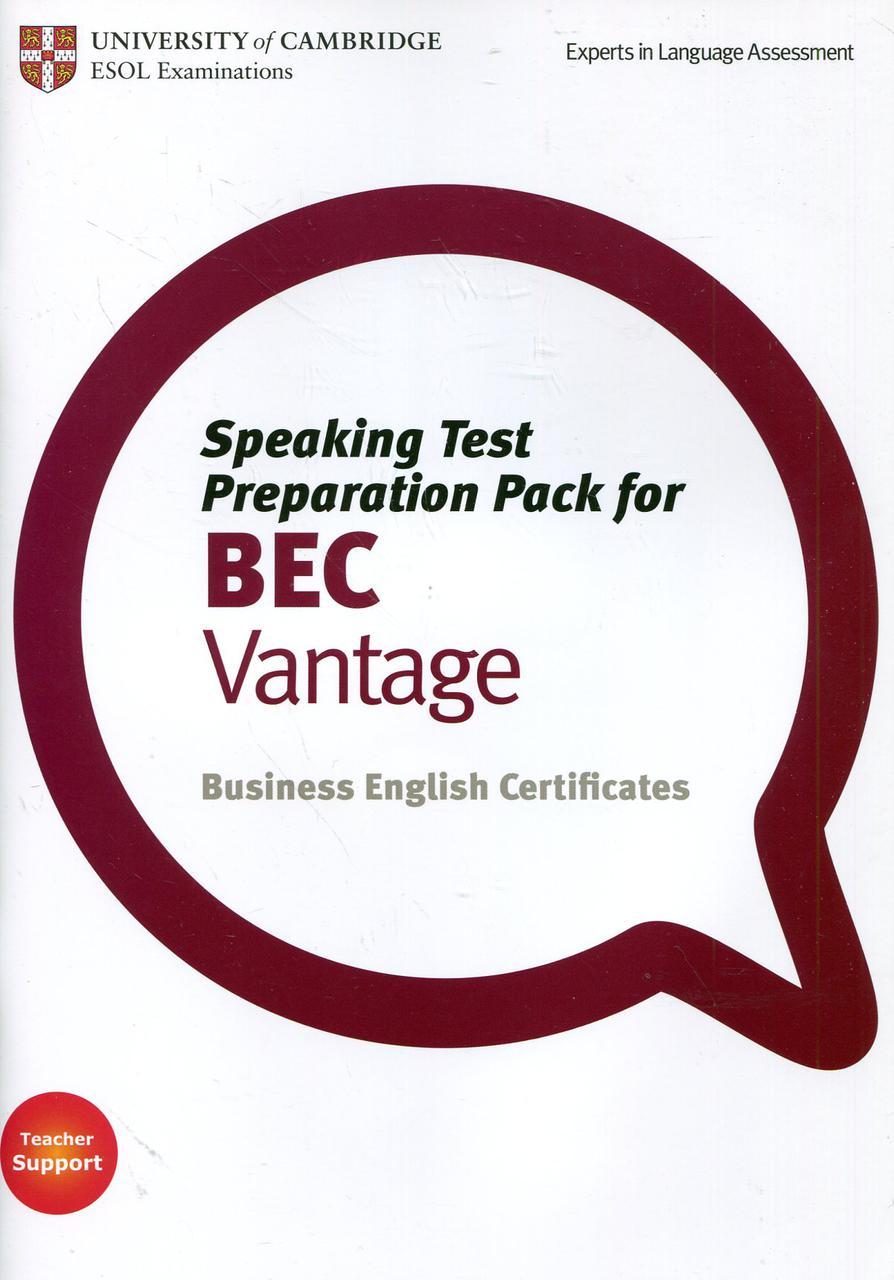 

Speaking Test Preparation Pack for BEC. Vantage (+ DVD-ROM)