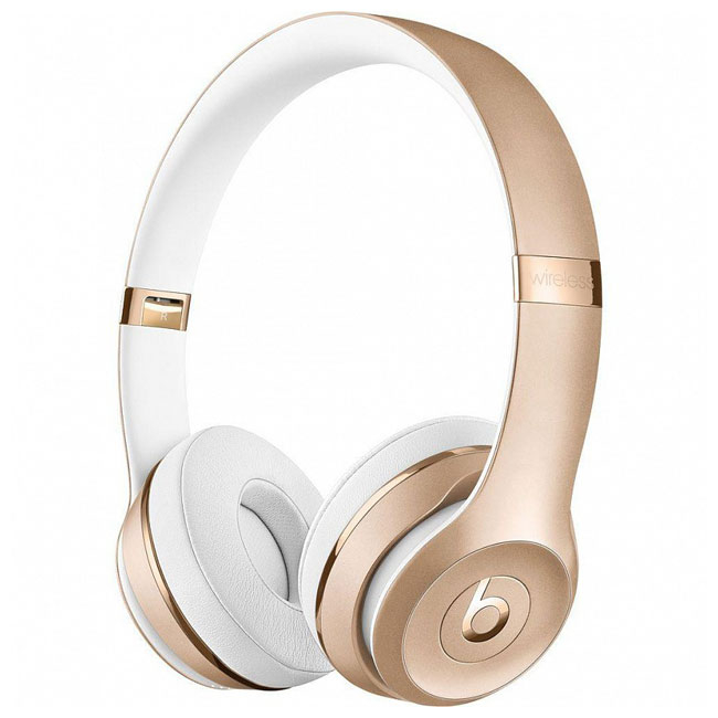 

Наушники Beats Solo 3 Wireless Gold (MNER2)