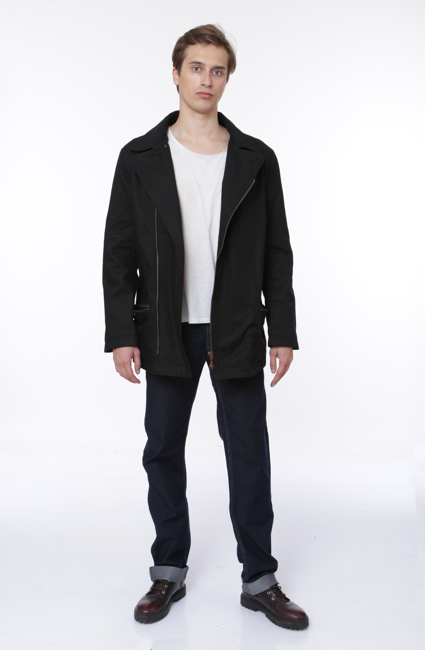 

Куртка мужская GF FERRE черная осень 2020 L размер (J1)