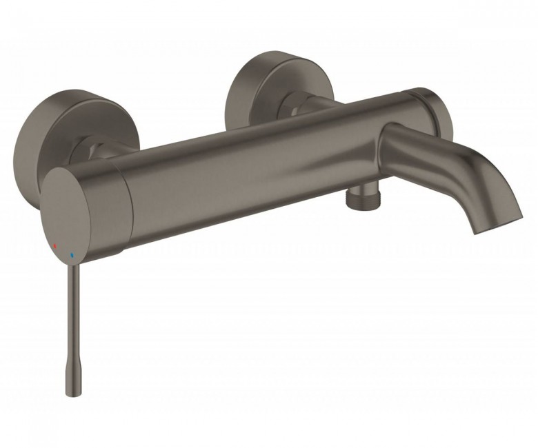 

Смеситель однорычажный для ванны настенный Grohe Essence 33624AL1 матовый графит (58157)