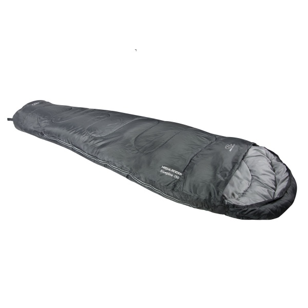 

Спальный мешок Highlander Sleepline 250 Mummy/+5°C Charcoal (Left) new