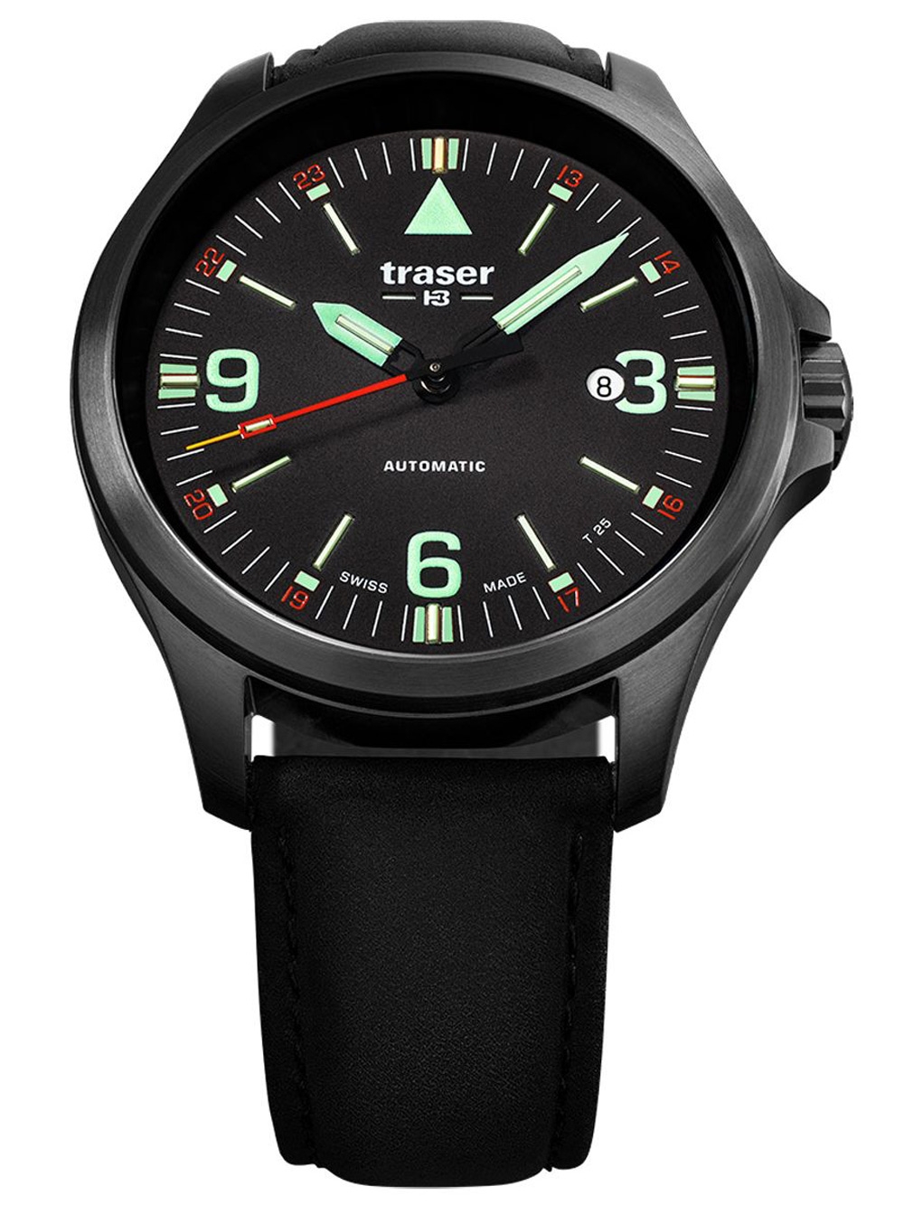

Часы Traser H3 108075 P67 Officer GunMetal Automatik Herren 45mm 10ATM