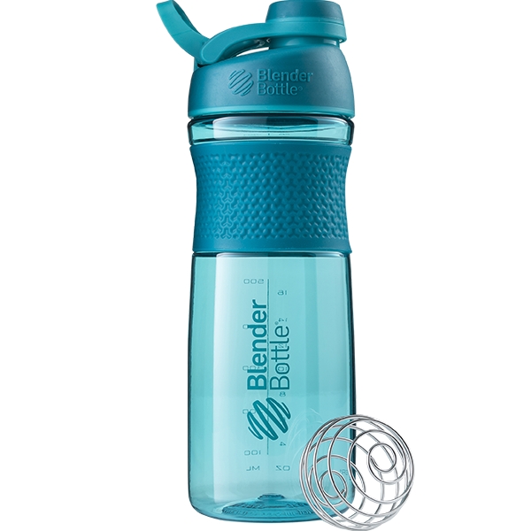 

Бутылка-шейкер спортивная BlenderBottle SportMixer Twist 820ml Teal, original