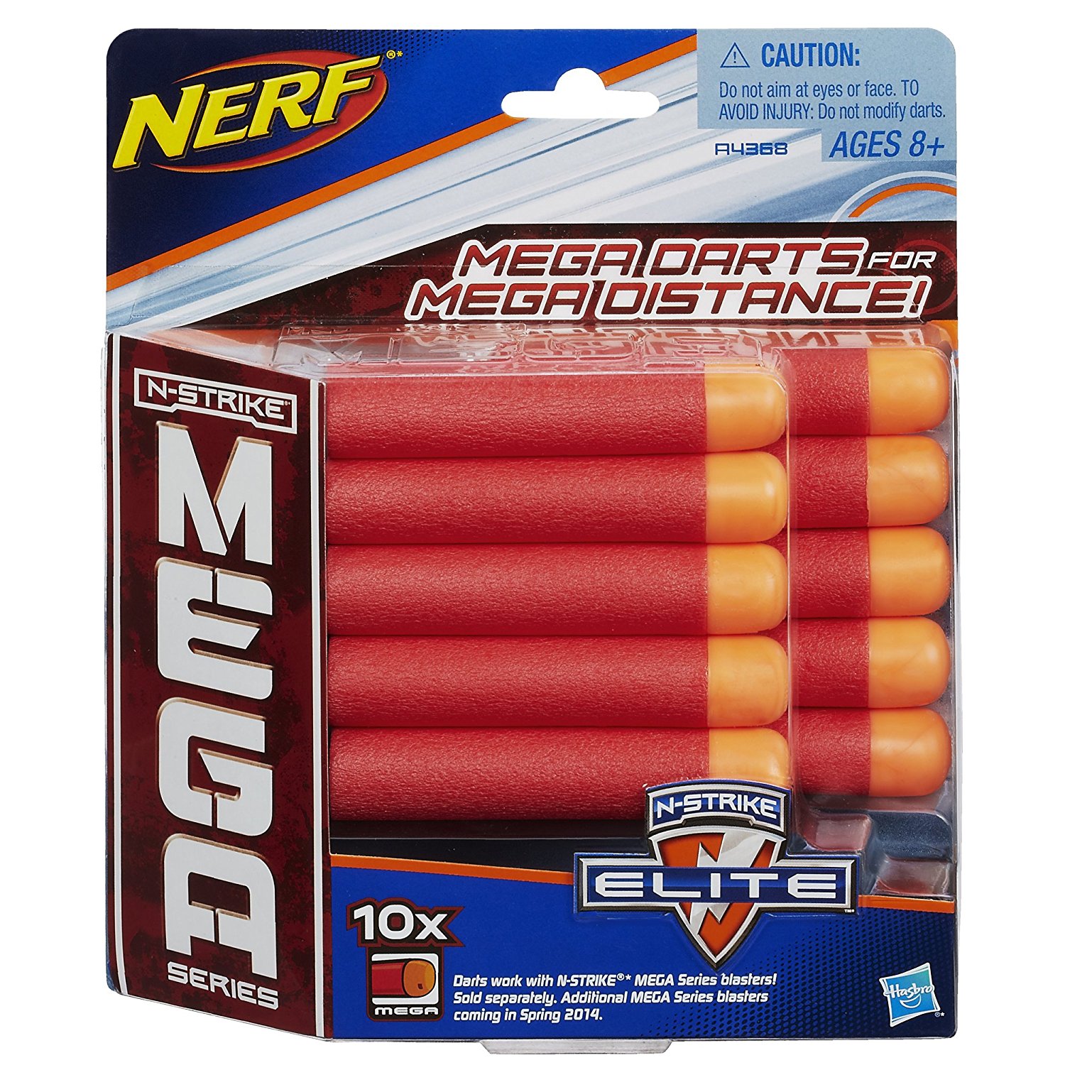 

Набор Стрел Nerf Mega 10 штук. (A4368)