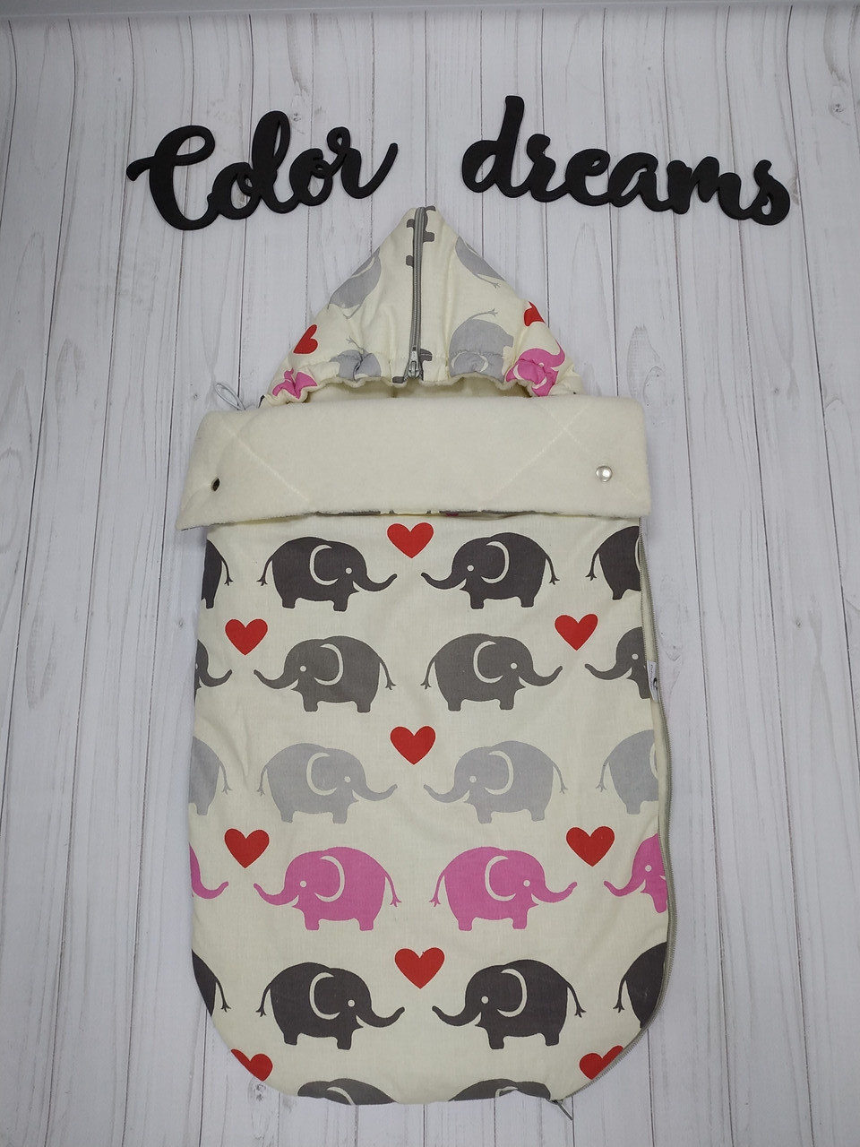 

Конверт для младенцев Color Dreams 63/36 70х30 см Разноцветный