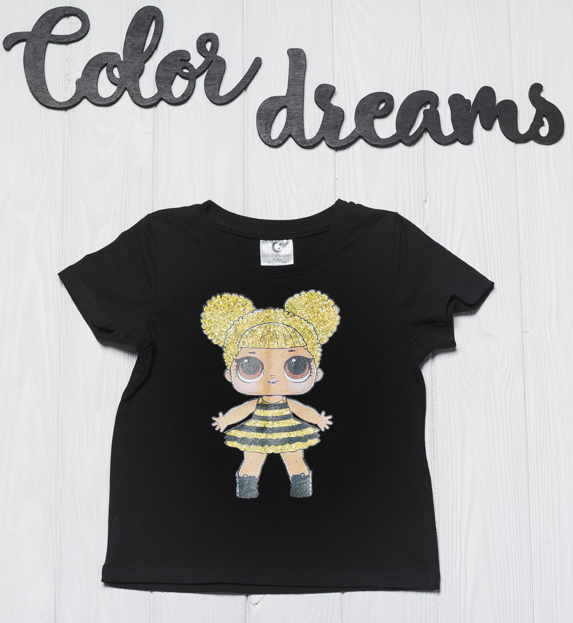 

Футболка Color Dreams 1045/4 116 Черная