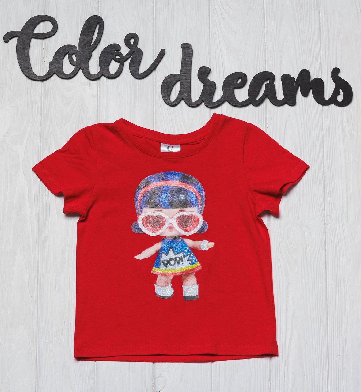 

Футболка Color Dreams 1045/2 104 Красная
