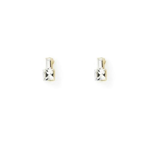 

Серьги Colibra гвоздики с кристаллами Swarovski разной формы P8276Au