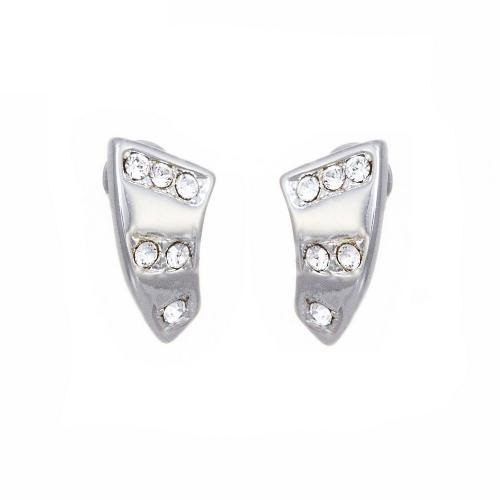 

Серьги Colibra полудуги с кристаллами Swarovski в серебряном покрытии P11170Ag