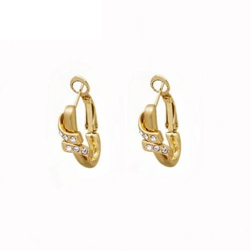 

Серьги Colibra c завитками и кристаллами Swarovski P9874Au