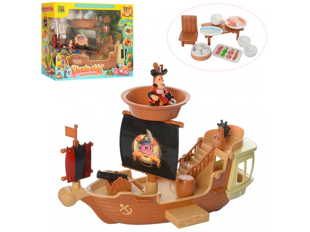 

Игровой нобор Корабль пиратов Star Toys Factor Co (911-1)