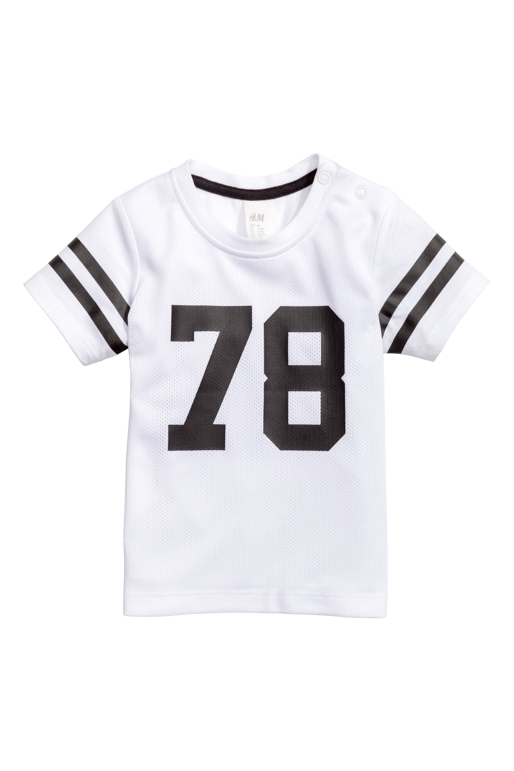 

Футболка H&M 68см белый 3675300