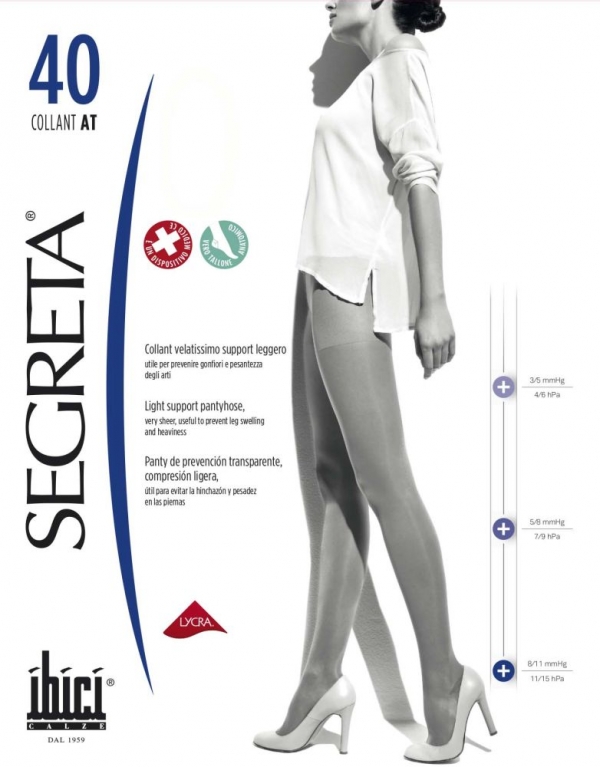 

Компрессионные колготки Segreta Classic 40 den nature 2