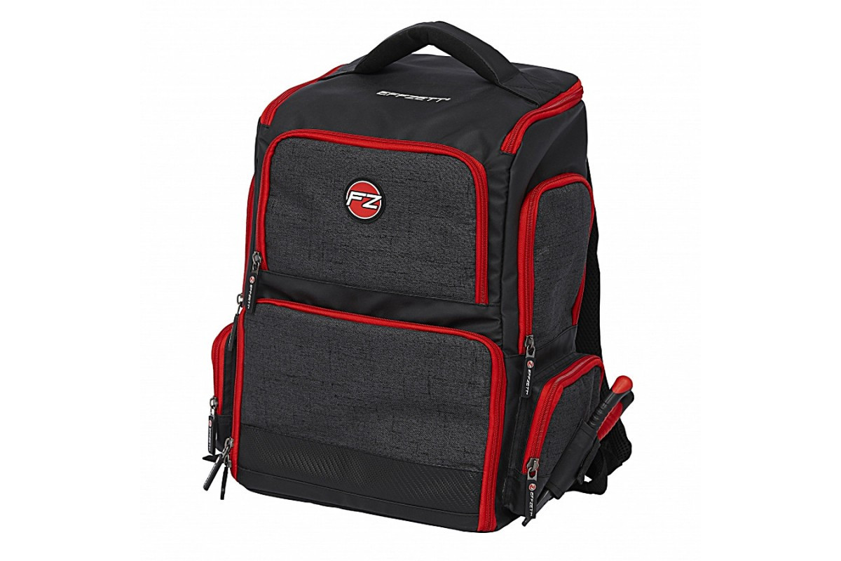 

Рюкзак для рыбалки DAM Effzett Pro-Tact +4 коробки 39x25х46 см Red/Black