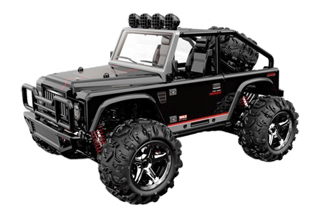 

Машинка на р/у (радиоуправлении) 1:22 джип Subotech Brave 4WD 35 км/час, черный (ST-BG1511A)