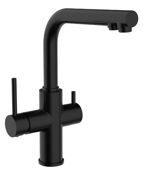 

Смеситель для кухни Imprese Daicy с каналом для питьевой воды черный 55009B-F