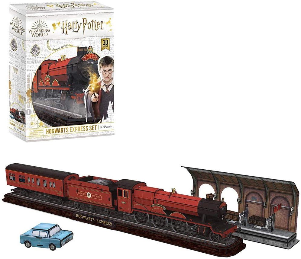 

Трехмерная головоломка-конструктор CubicFun Хогвартс Экспресс Harry Potter (DS1010h) (6944588210106)
