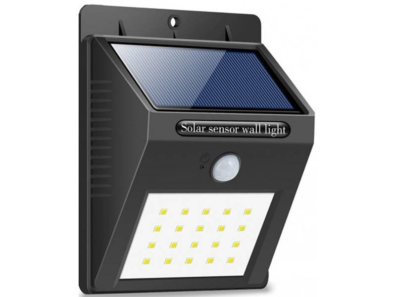 

Фонарь уличный (на солнечной батарее) с датчиком движения Solar Powered