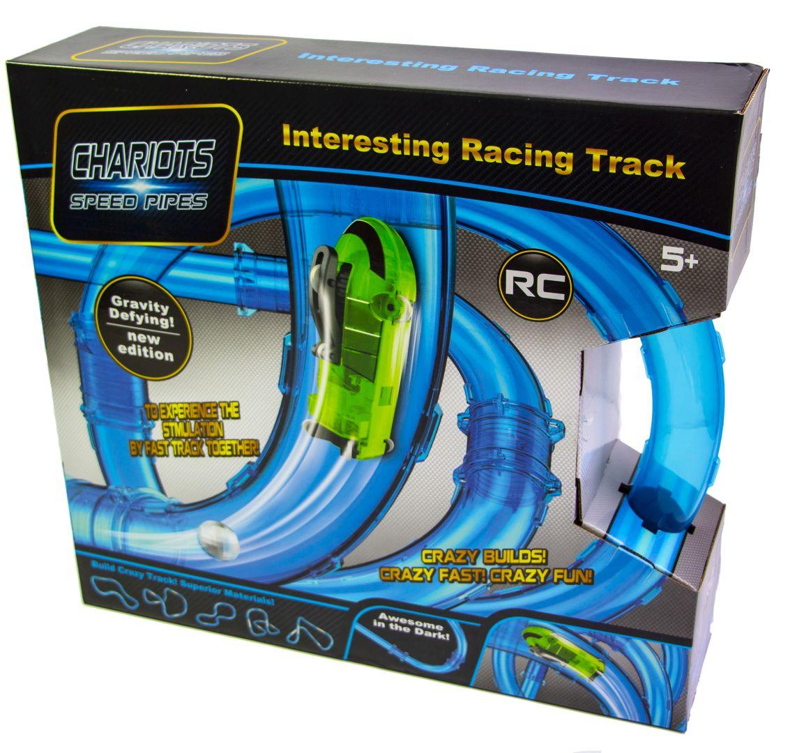 

Автотрек в трубе Chariots Speed Pipes на 28 деталей