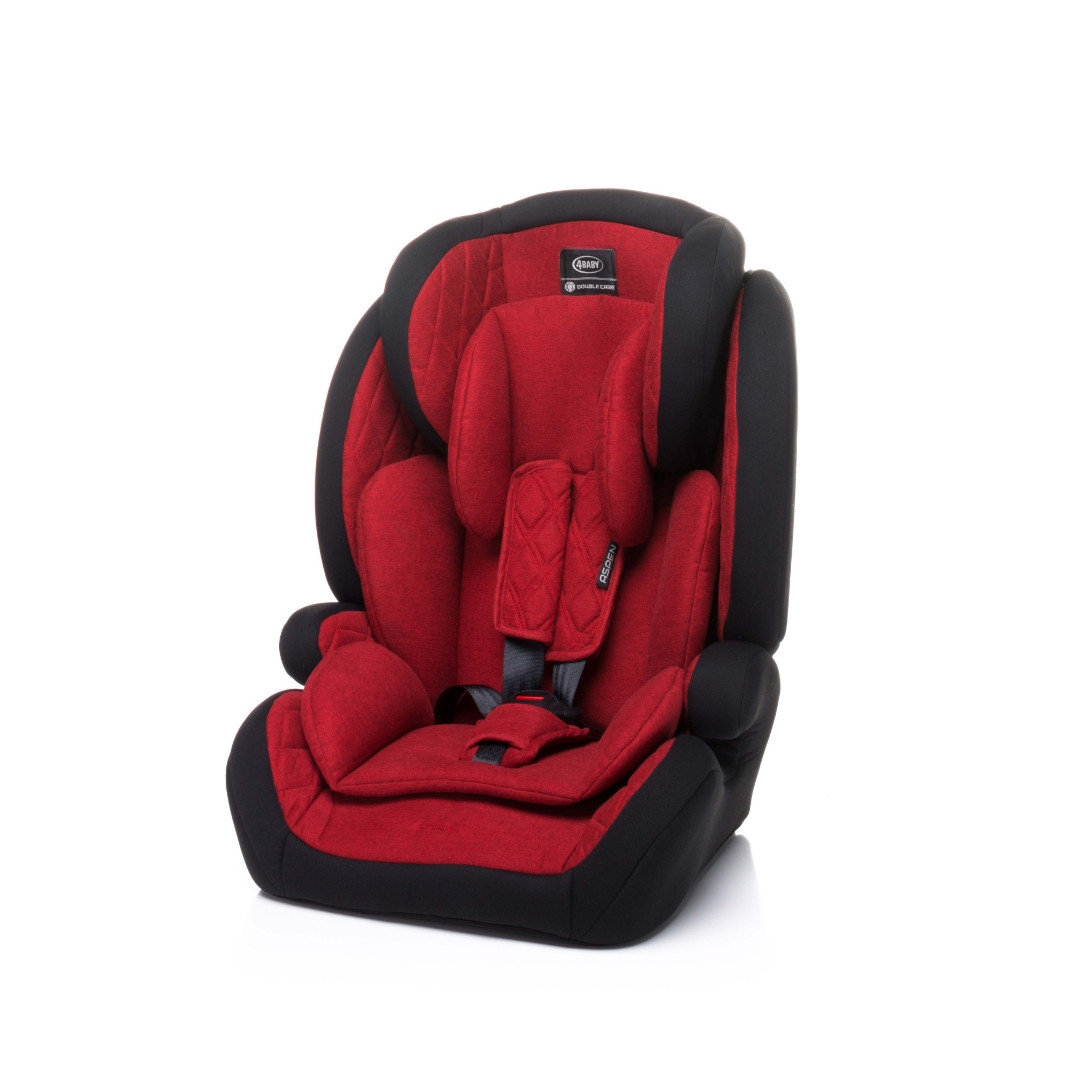 

Автокресло детское группа 1-2-3 4baby "ASPEN" Красный 9-36 kg от 9 месяцев до 11 лет