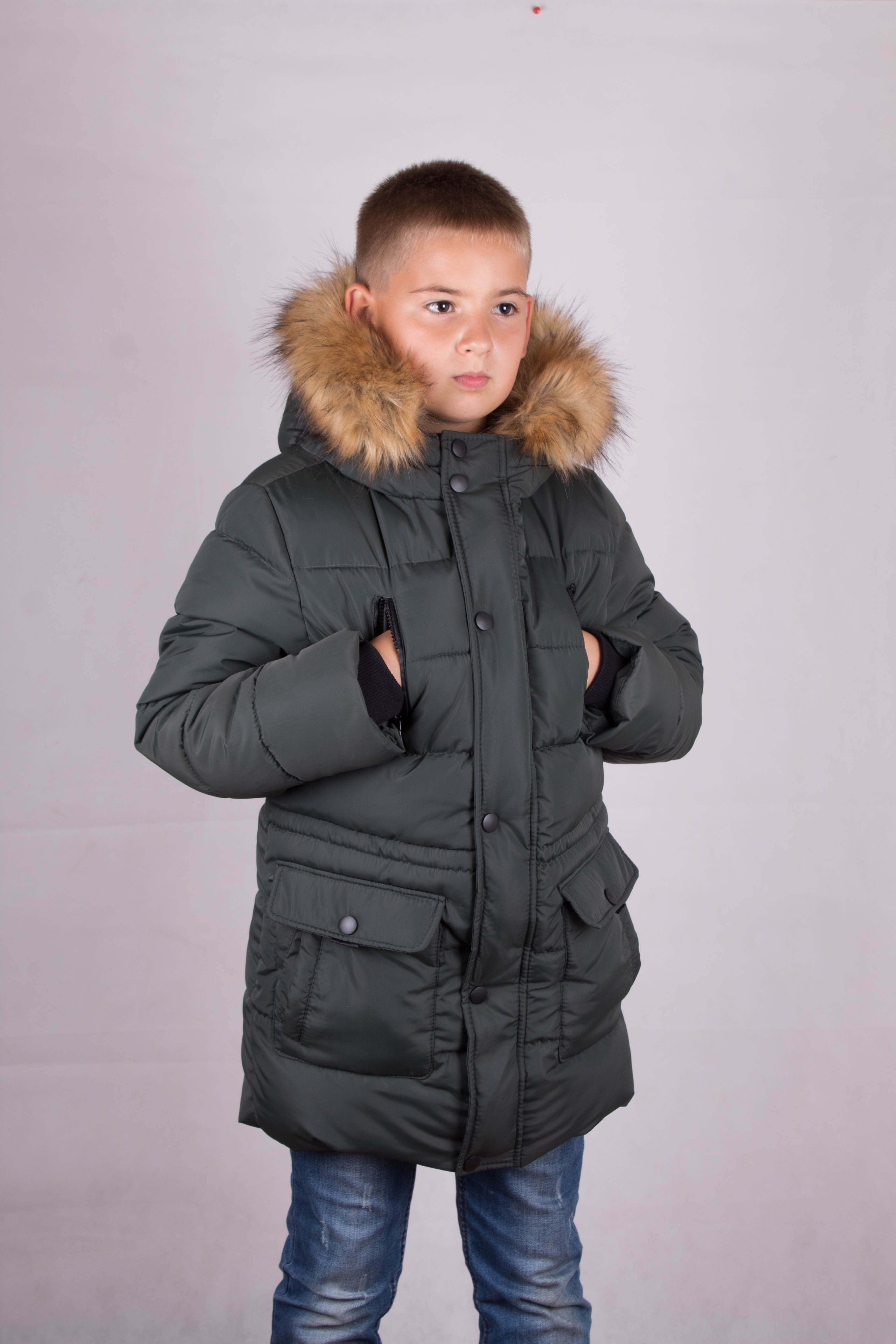 

Пуховик Callisto Arctic 146 см. Хаки (9232.3)